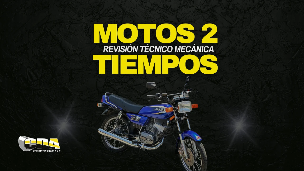 Revisión técnico-mecánica y emisiones para motos 2 tiempos en Prado Medellín