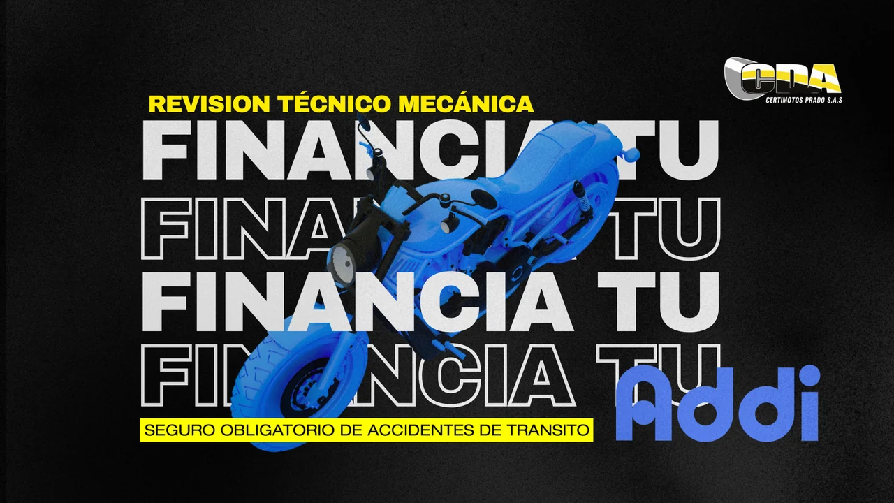 Financia la RTM de tu moto con Addi en Prado Medellín